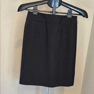 Anne Klein - Classic Black Women's Skirt w/pocket and slit on back.